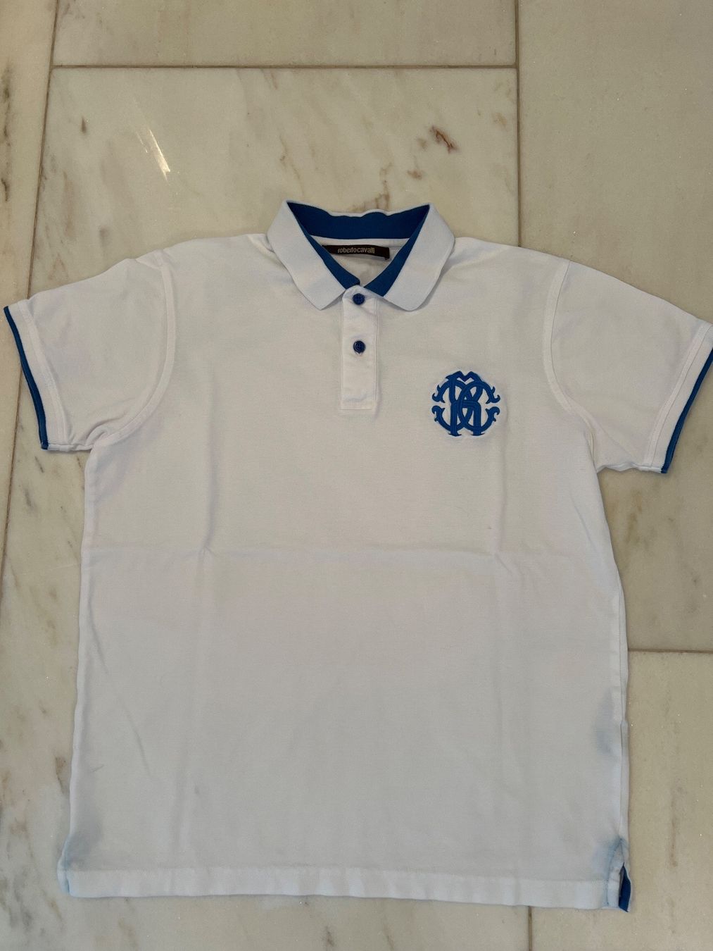 Roberto Cavalli Magliette Polo: ROBERTO CAVALLI Polo Shirt – Nuovo (secondo la descrizione) da Zürich venduto da SWKA