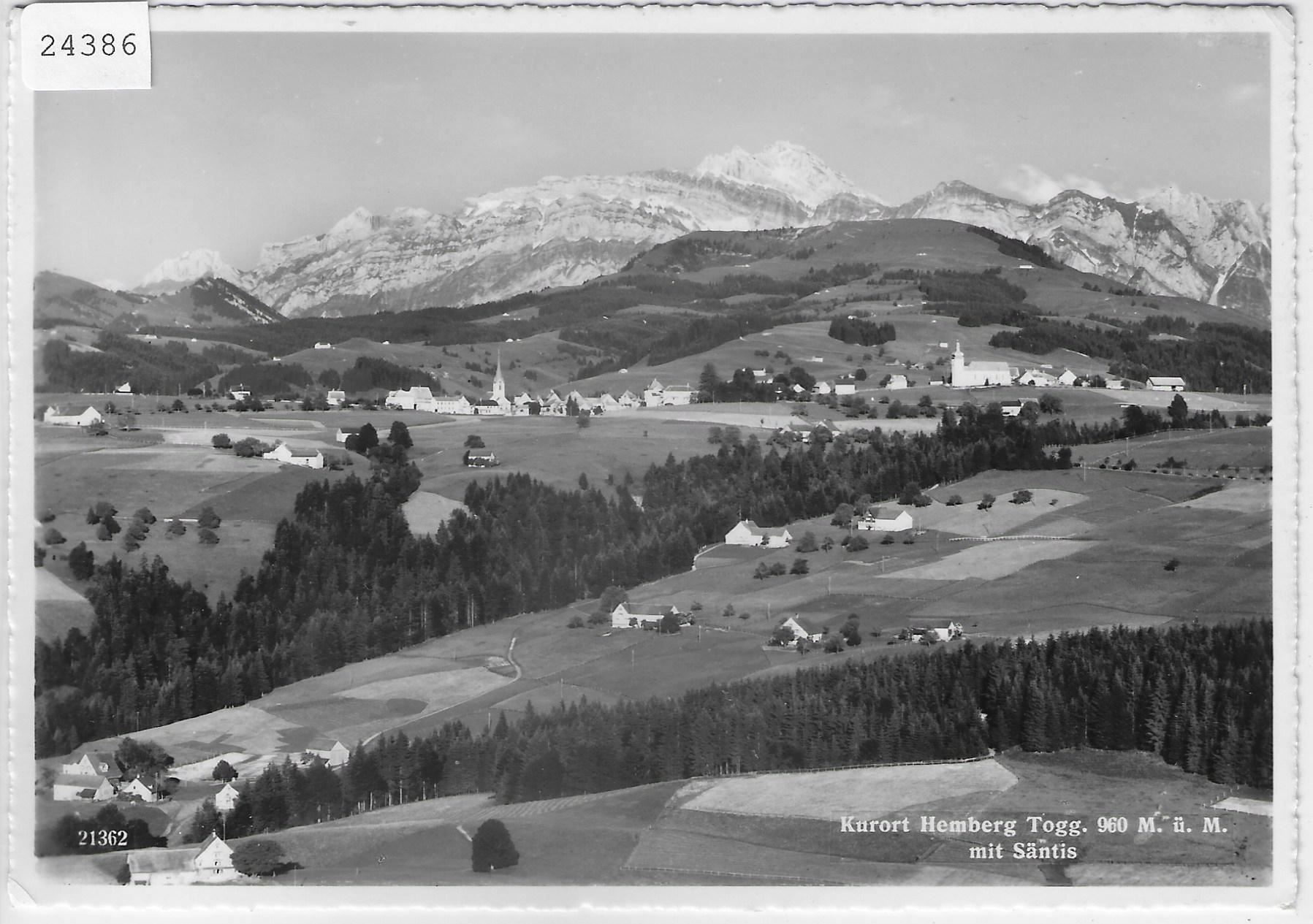 Cartoline postali: Kurort Hemberg - Generalansicht – Antico da Ettingen venduto da Kartenplanet