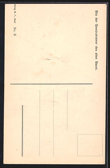 Cartes postales: Basel, Altes Basel, Imbergässlein, Rich – D'occasion à Berlin par bartko-reher 1