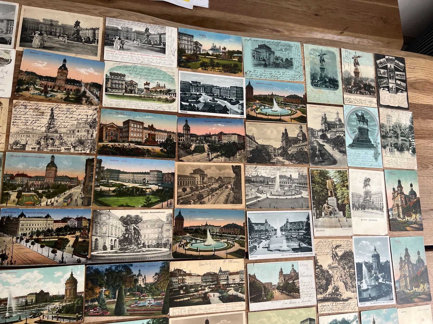 Cartoline postali: Sammlung Ansichtskarten Deutsches Reich - Mannheim – Usato da Hermetschwil-Staffeln venduto da militaria-schweiz 6