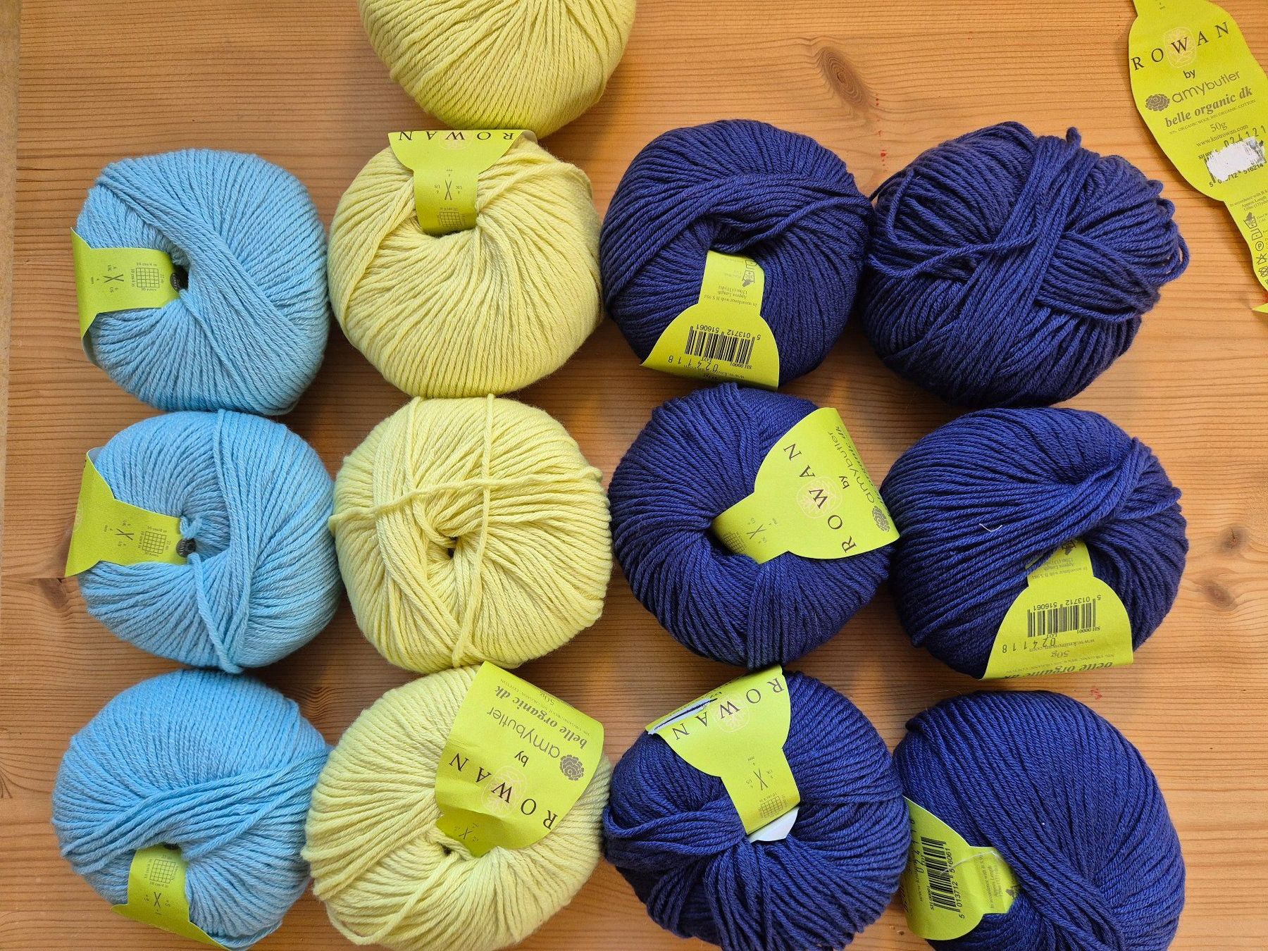 Wolle: 13 Knäuel Rowan organic Cotton / Wool – Neu (gemäss Beschreibung) aus Büttikon AG von Annale