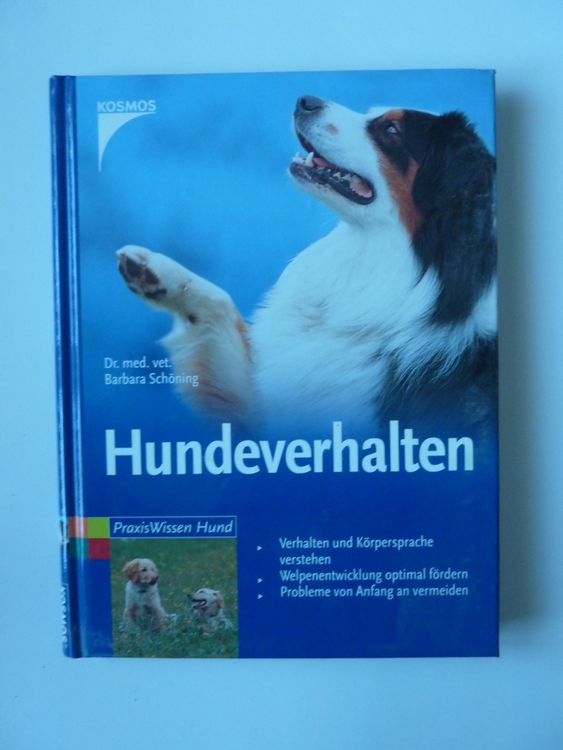 Sachbuch: Hundeverhalten von Frau Dr. Barbara Schöning | Kaufen auf Ricardo
