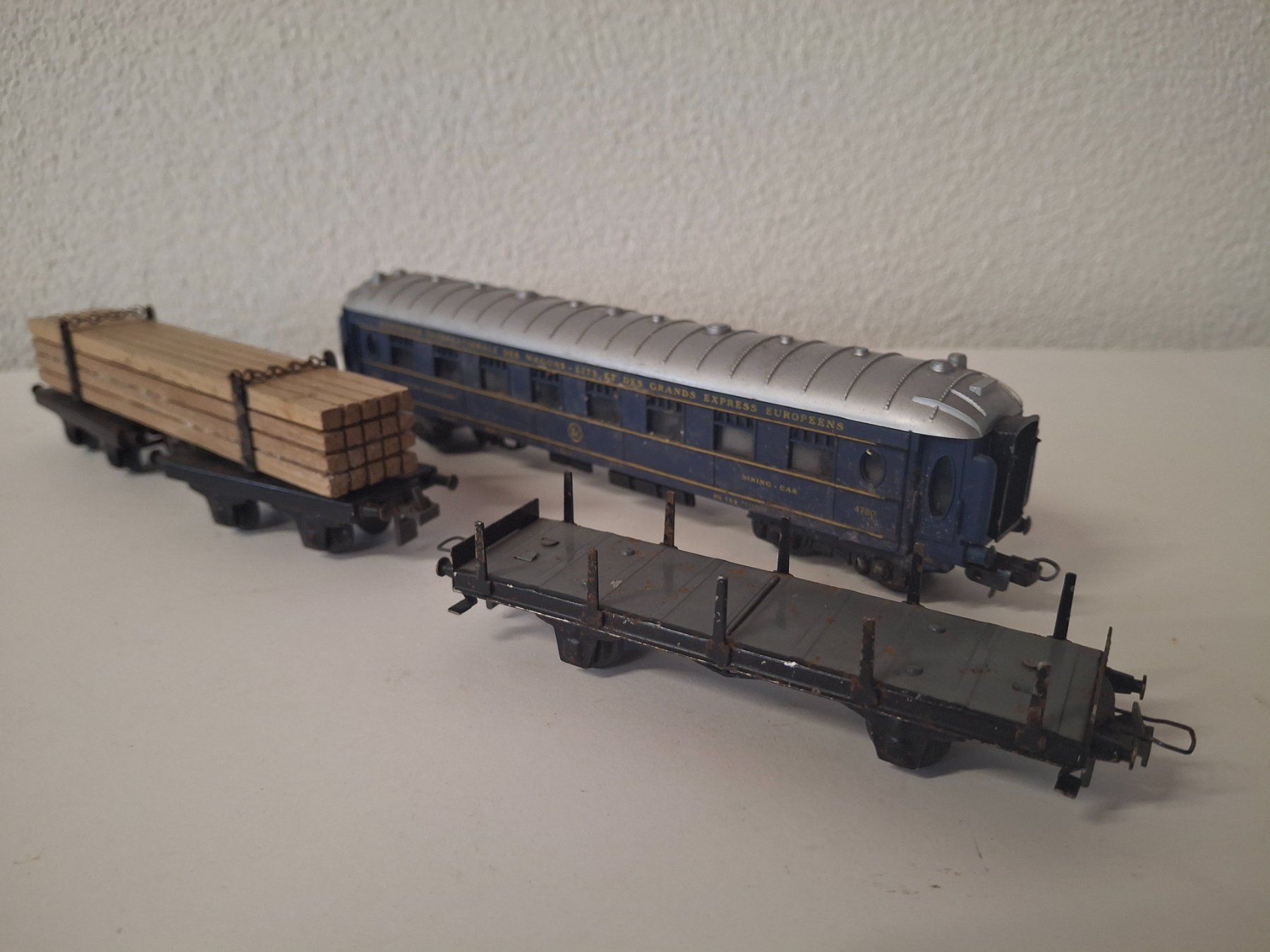 Modellini di ferrovie: Güterwagen Set – Usato da Reichenburg venduto da AK307 2