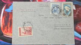CL32 Enveloppe + Timbre Argentine 1948