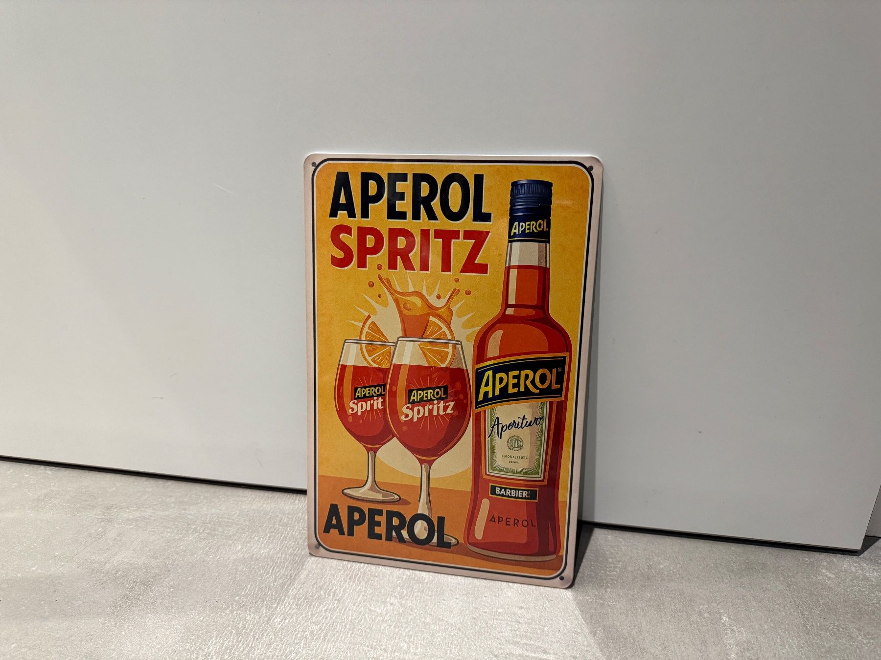 Schilder: METALL SCHILD APEROL SPRITZ / 1 Stück / NEU/ – Neu und originalverpackt aus Seon von Aaargauer01 7