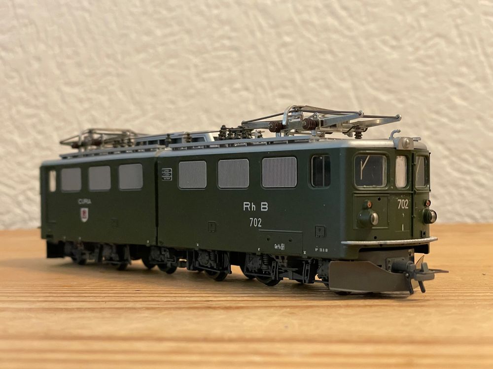 Bemo 1254 112 Ge 6/6 II 702 grün 5-Pol digital 1