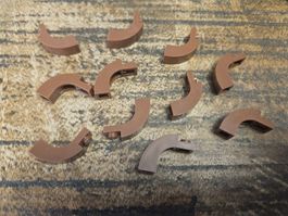 lego 6005 lot de 10 pièces Reddish Brown Arch 1 x 3 x 2