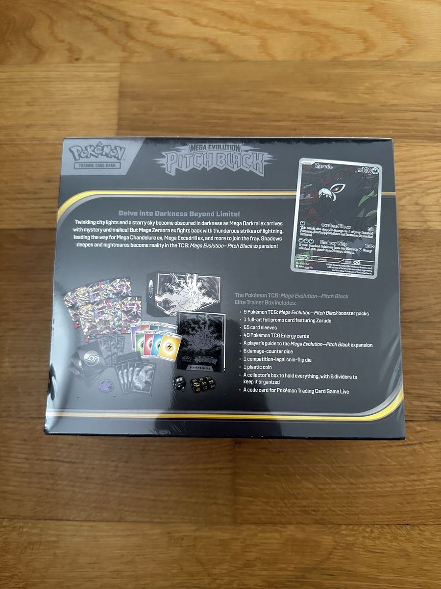 Pokémon Cartes à collectionner: Pokémon TCG Elite Trainer Box Mega Evolution Pitch Blackbox  – Neuf avec emballage d'origine à Weinfelden par sel_9ltk 2