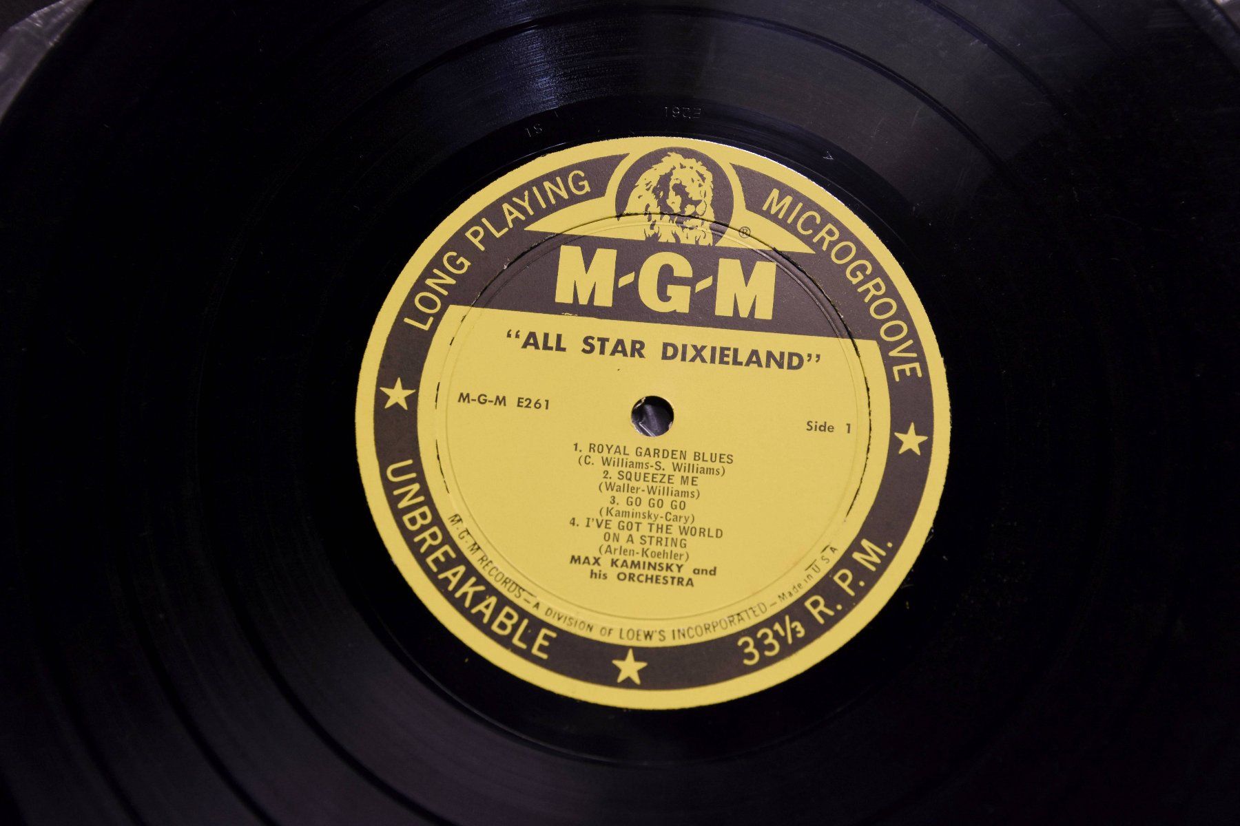 Dischi in vinile: Max Kaminsky - When the Saints Go Marching In (US Press) – Usato da Belmont-sur-Yverdon venduto da ag97 2