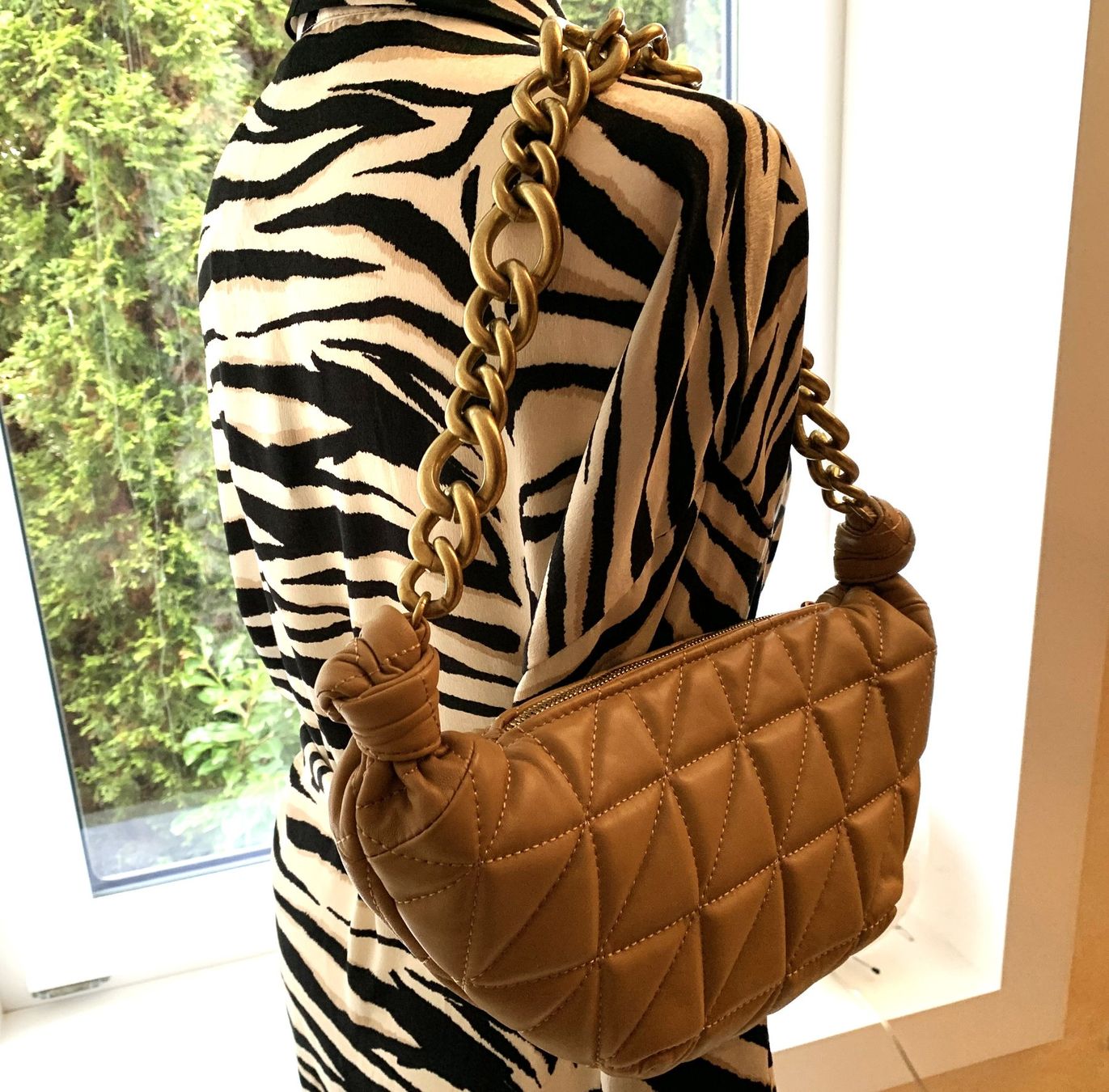 Zara Borse da donna: ZARA-LEDER-HANDTASCHE IN CAMEL – Usato da Starrkirch-Wil venduto da Evelyne222 4