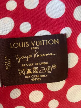 Yayoj Kusama Schal Louis Vuitton limitiert ausverkauft RAR!
