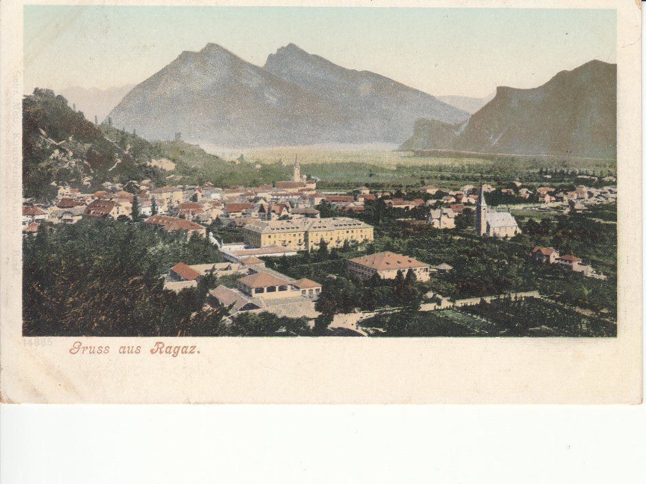 Cartoline postali: Ragaz ca. 1900 – Usato da Bürglen TG venduto da StampGraf