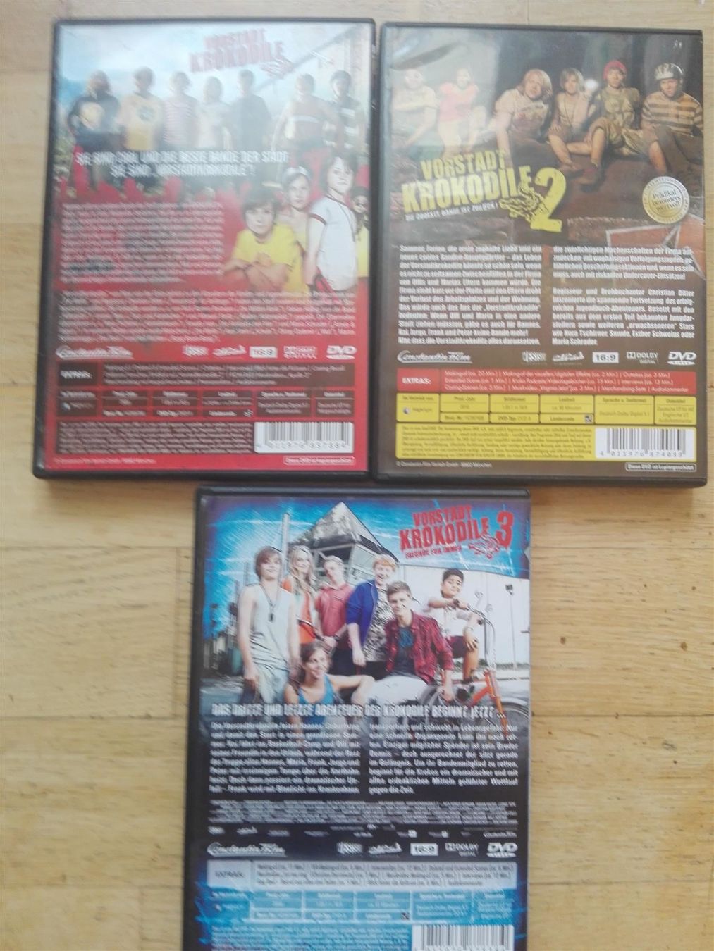 Tutti i DVDs: Vorstadtkrokodile (1 - 3)     -Trilogie- – Usato da St.Galllen venduto da elkaphone 8