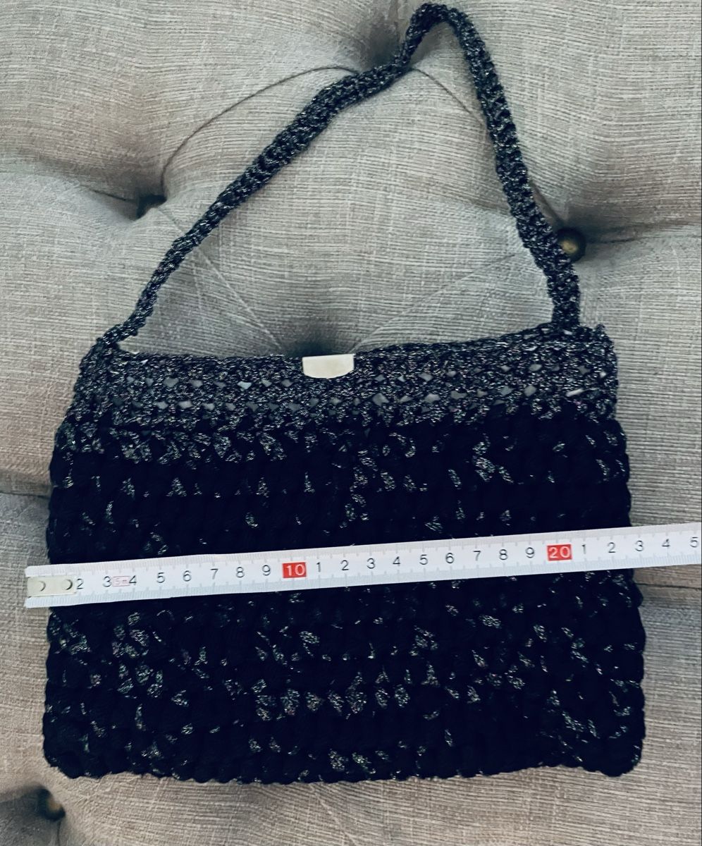 Sacs femmes: Handtasche schwarz glitzern 20cm Breite  Neu – Neuf avec emballage d'origine à Au ZH par Jaggy4 4