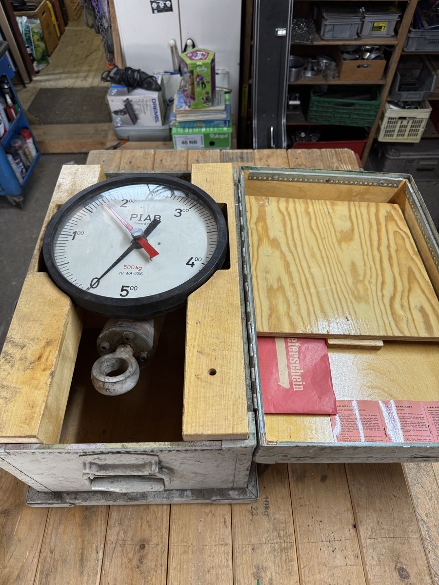 Misurare: Kranwaage PIAB Dynamometer WA-1016 – Usato da Brienz BE venduto da soto718
