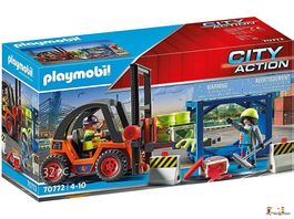 Playmobil City Action Gabelstapler 70772