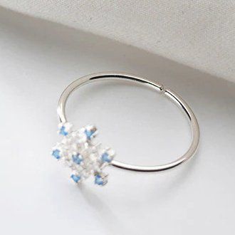 Ringe: Schneeflocken Ring aus Silber – Neu und originalverpackt aus Wil SG von Veratier 2