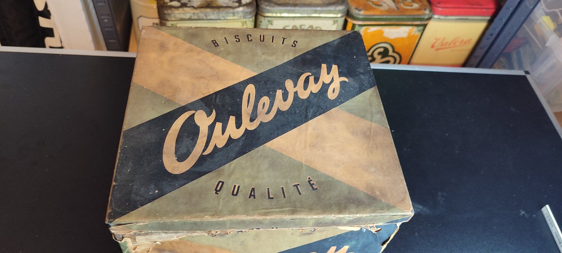 Dosen: Wunderschöne alte Blechdose von Ouleway – Gebraucht aus Gelterkinden von MYSTOREFORYOU4460 1