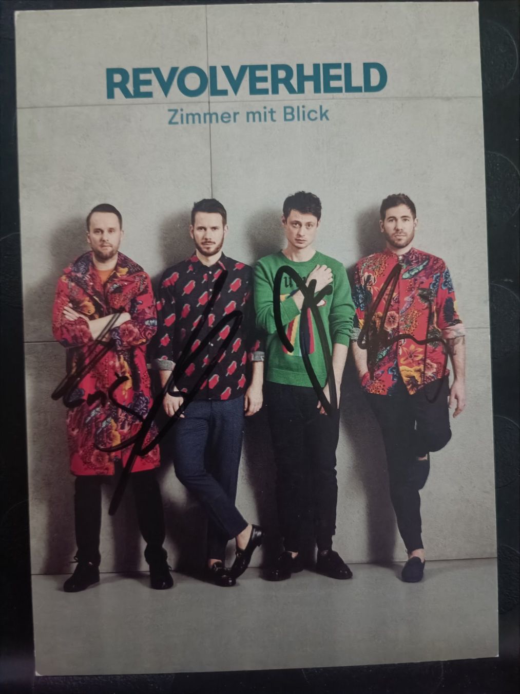 Autographes: Revolverheld -  original Autogramm – D'occasion à Menziken par Artographs