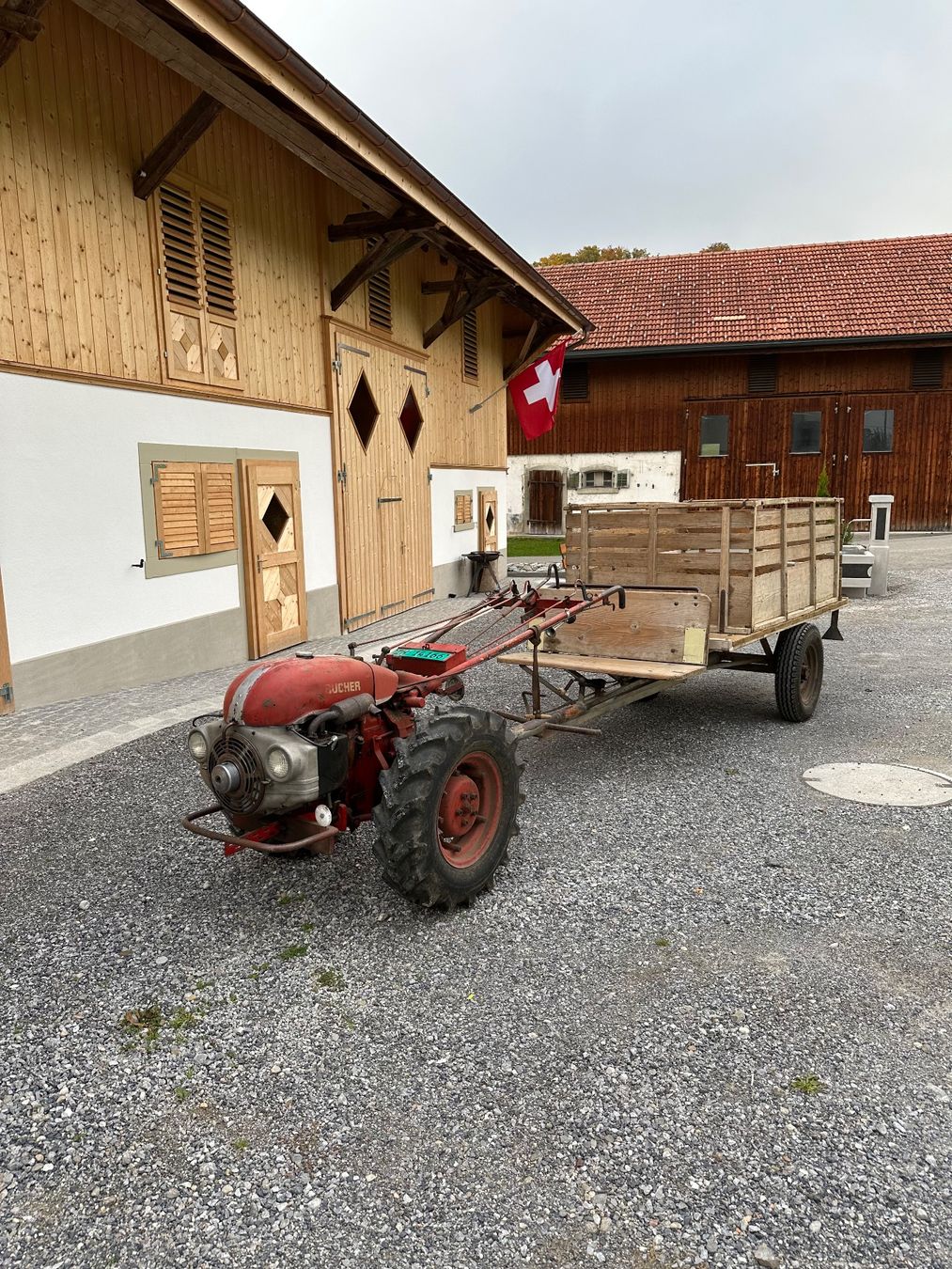 Bucher Traktoren: Einachser Bucher KT 10 – Gebraucht aus Hinwil von mschaufelberger