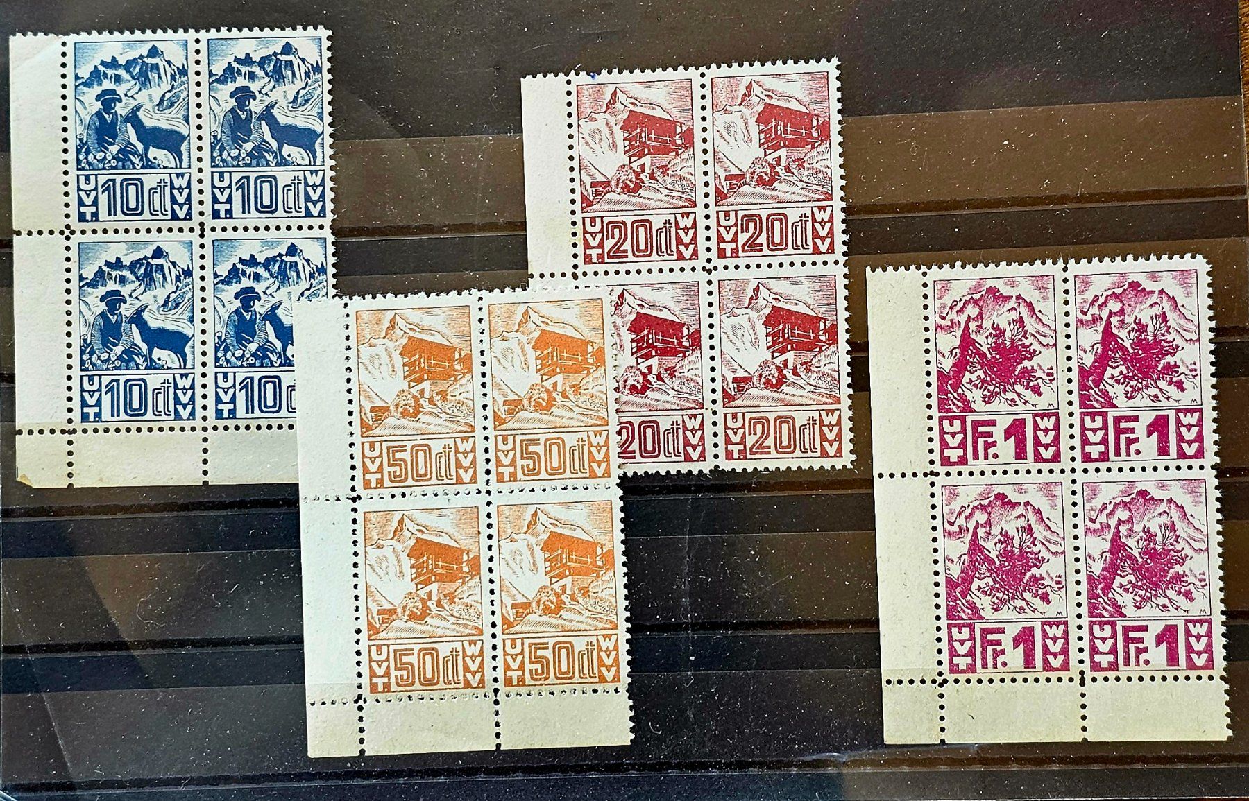 Tutti i francobolli: Schweiz - Vignetten – Nuovo (secondo la descrizione) da Les Valettes venduto da Nuba1