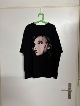 T-Shirt schwarz mit Print Damen Grösse L neuwertig