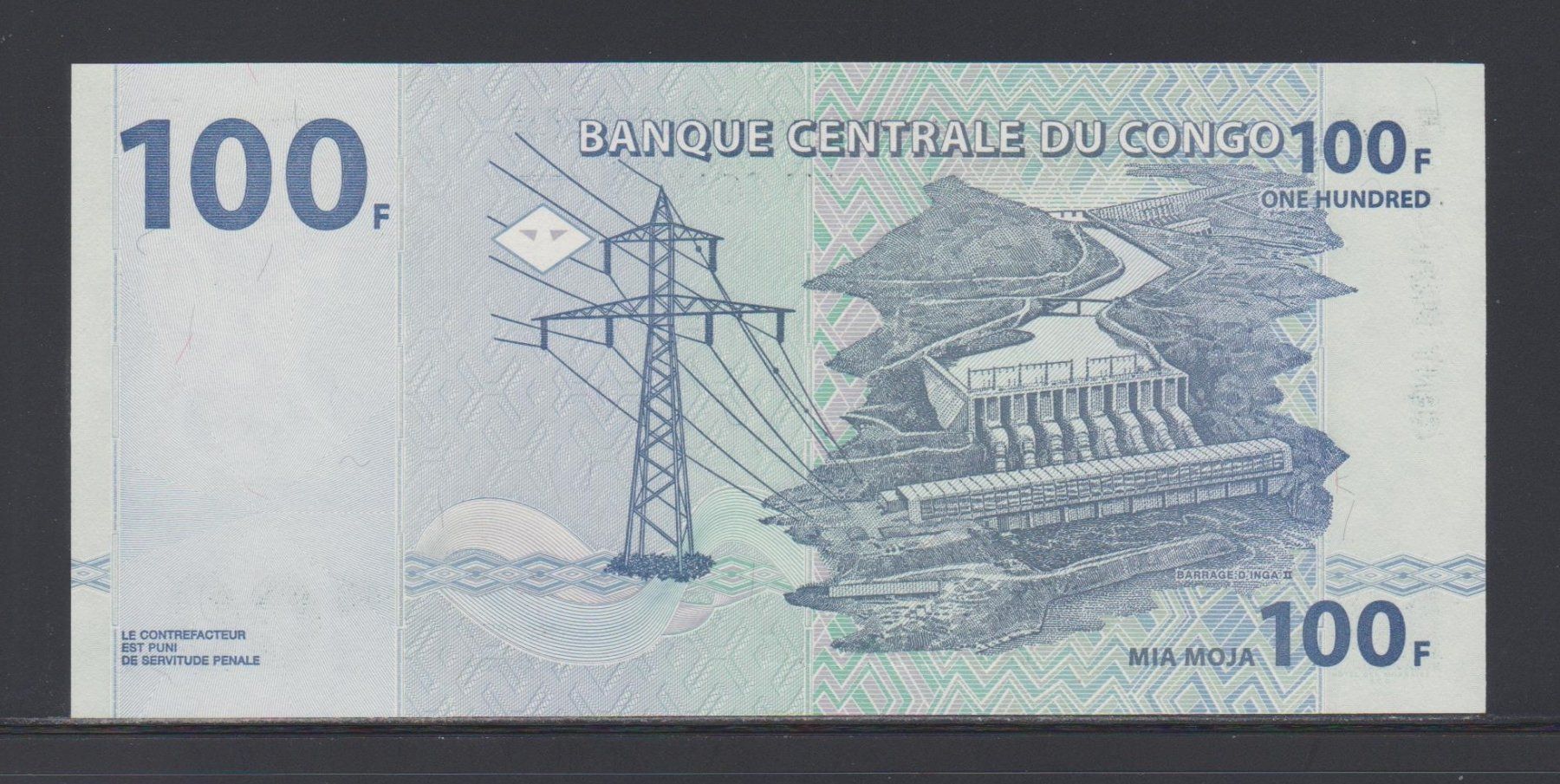 Banconote: Congo Dem. Rep. 100 Francs 04.01.2000 ungefalten – Nuovo (secondo la descrizione) da WilSG venduto da Wil10 1