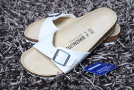 Birkenstock, Madrid, Gr. 39, weiss, NEU