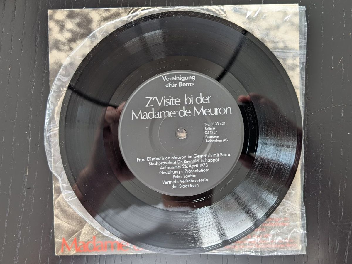 Dischi in vinile: Z’Visite bi der Madame de Meuron - Schallplatte – Usato da Thalwil venduto da sultan03 2