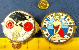 MARILYN MONROE DOPPEL-PIN AUFSCHWENKBAR ENAMEL LIMIT.120/500