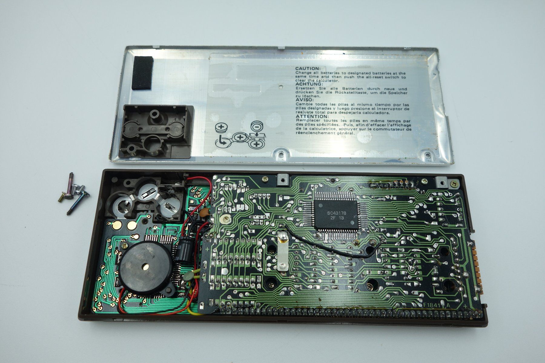 Sharp Taschenrechner: Sharp PC-1212, Taschenrechner Pocket Computer – Defekt aus Wil SG von  7