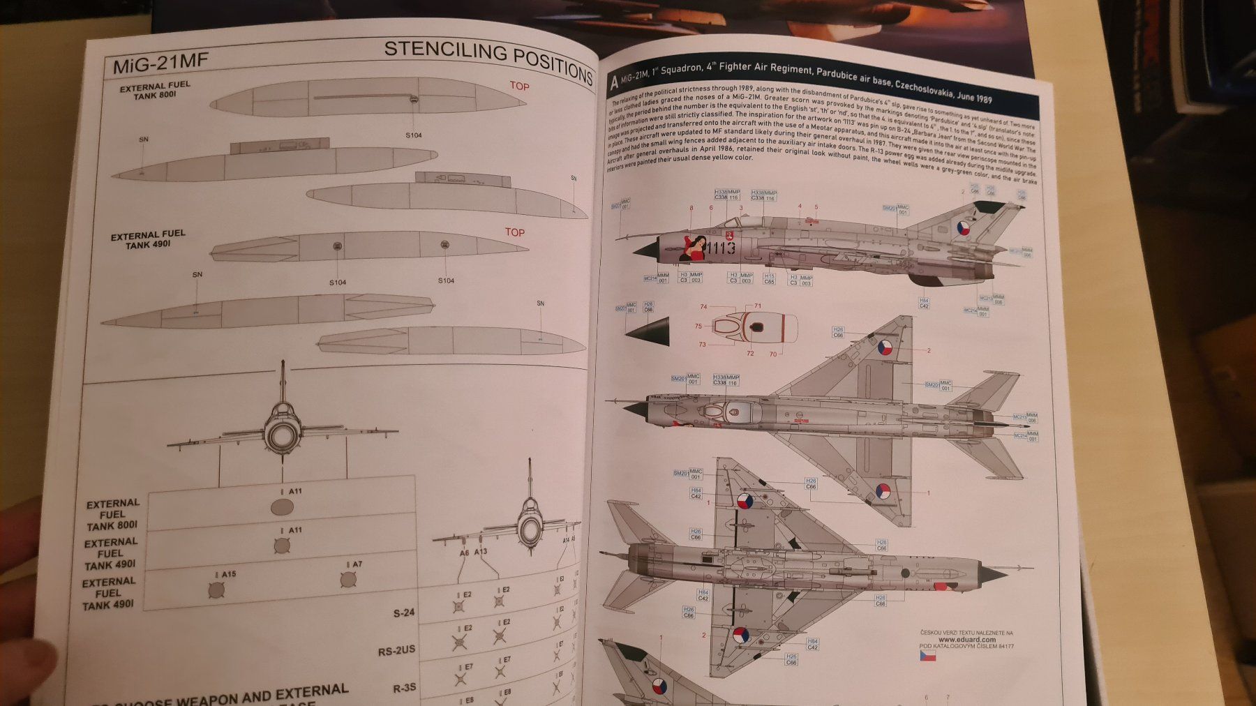 Kit di modellismo & Modellini statici: 1:48 MiG-21 MF - Eduard 84177 – Nuovo (secondo la descrizione) da Bassersdorf venduto da jackbmw 3