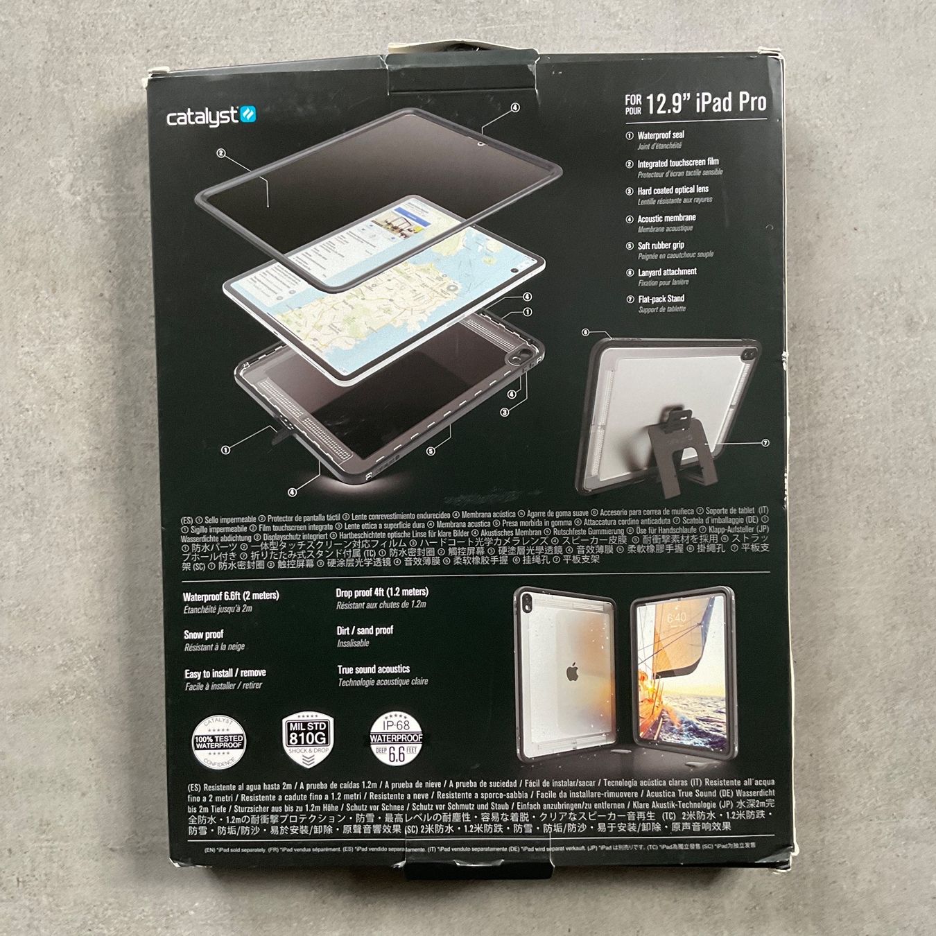 Apple Covers & Borse: Catalyst Waterproof IPad 12.9 Case 3rd Gen Wasserdicht Hülle – Nuovo (secondo la descrizione) da Bern venduto da shoprestoredvintage 1