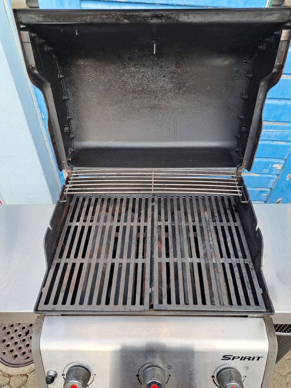 Weber Grills: Weber Spirit Grill mit Grillplatte  – Gebraucht aus Diepflingen von Hanshans... 1