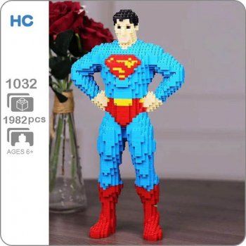 Nanoblock Kit di costruzioni: 1032 HCMagic - Superman (Ohne Box) – Nuovo (secondo la descrizione) da Hochdorf venduto da ruest-online