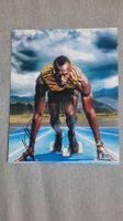 Autogramm 20x25cm Usain Bolt