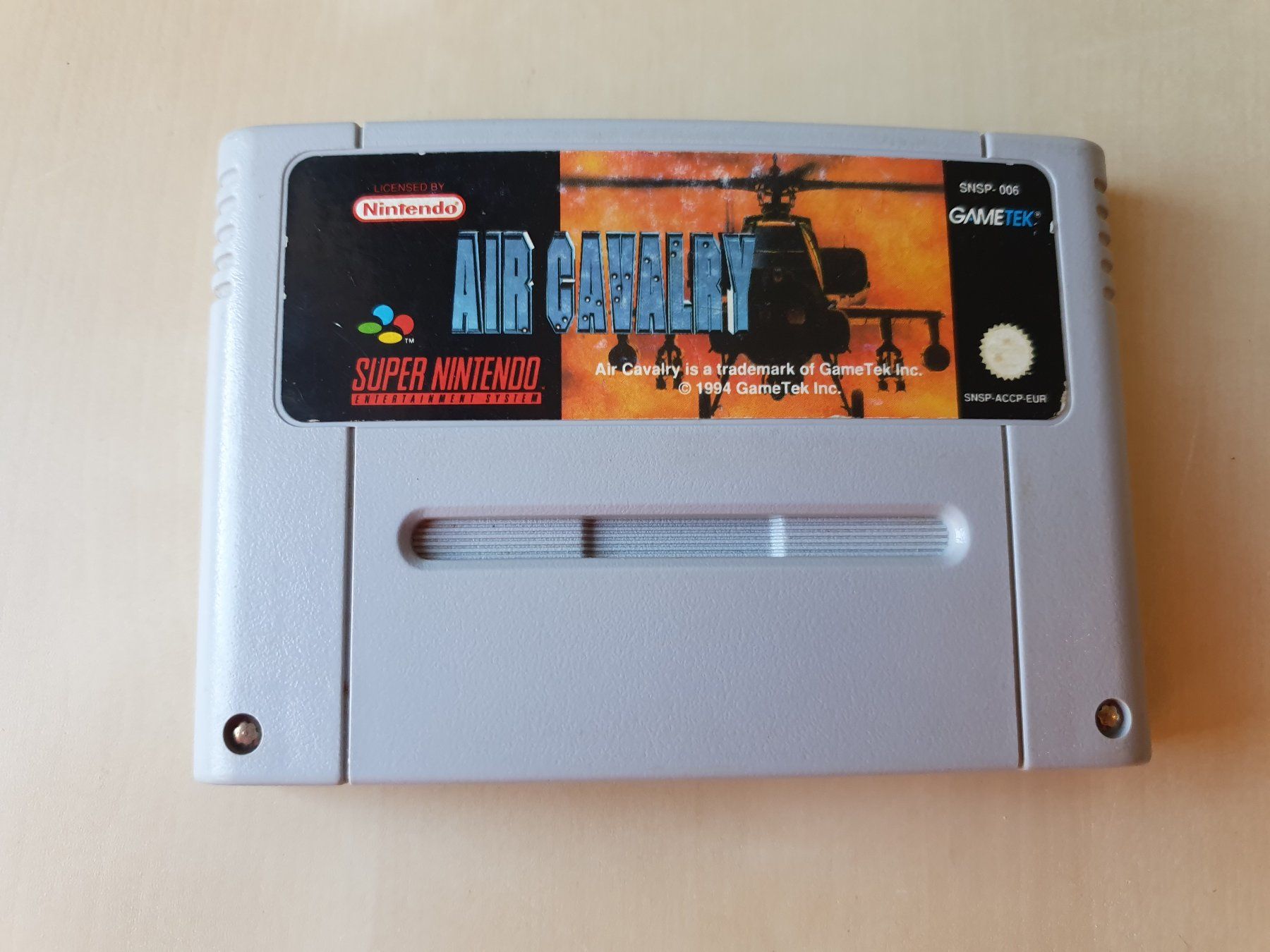 Nintendo Giochi: Air Cavalry – Usato da Stansstad venduto da collectorsshop