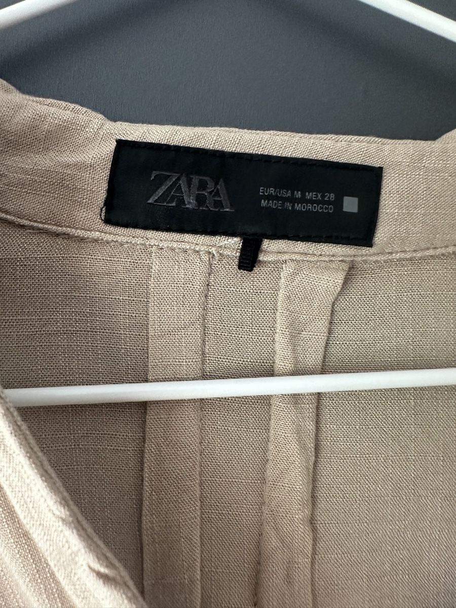 Zara Camicette: Zara Bluse Beige Gr. M mit Spitze - neu – Nuovo (secondo la descrizione) da Schwarzhäusern venduto da alenaner 1