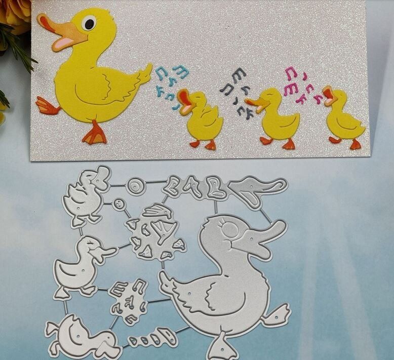 Neues Stanzschablonen-Set Enten, Entli (Neu und originalverpackt) in ...