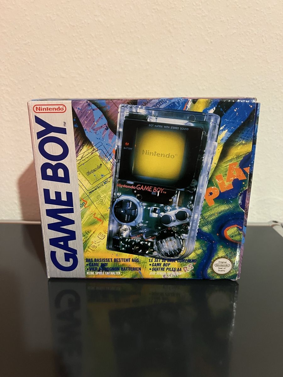 Nintendo Console: Nintendo Game Boy Classic Clear / Transparent OVP – Usato da Schönenbuch venduto da retrohunter 3