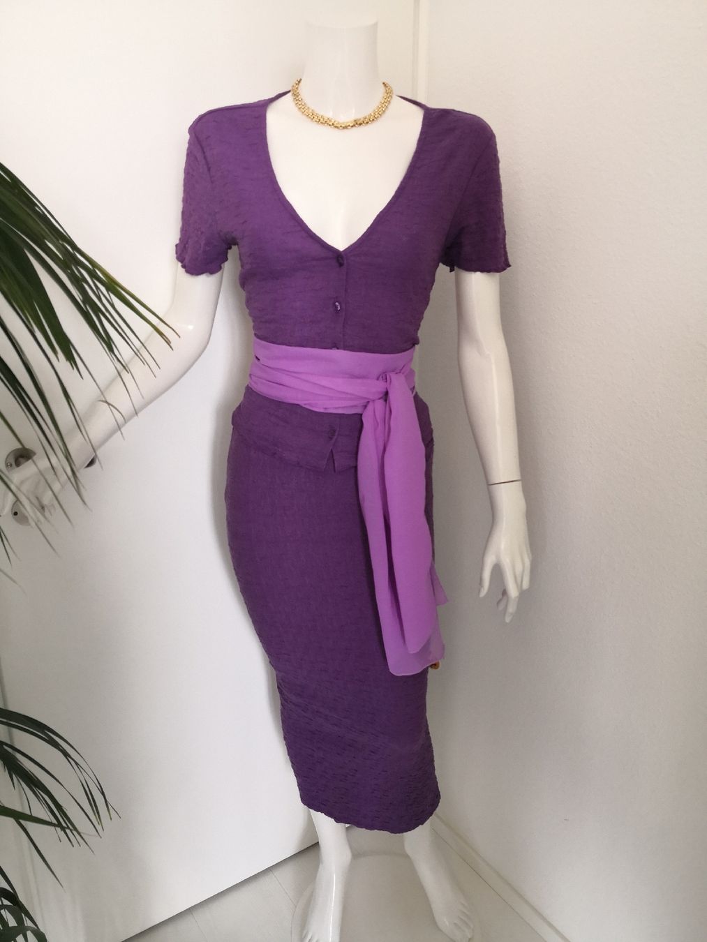 Mango Blusen: 🤩MANGO 2-TEILER: ROCK & BLUSE VIOLET NEU – Neu (gemäss Beschreibung) aus Olten von Naja-Twins-Twins 8