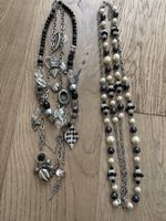 2 Halsketten im Set, Modeschmuck