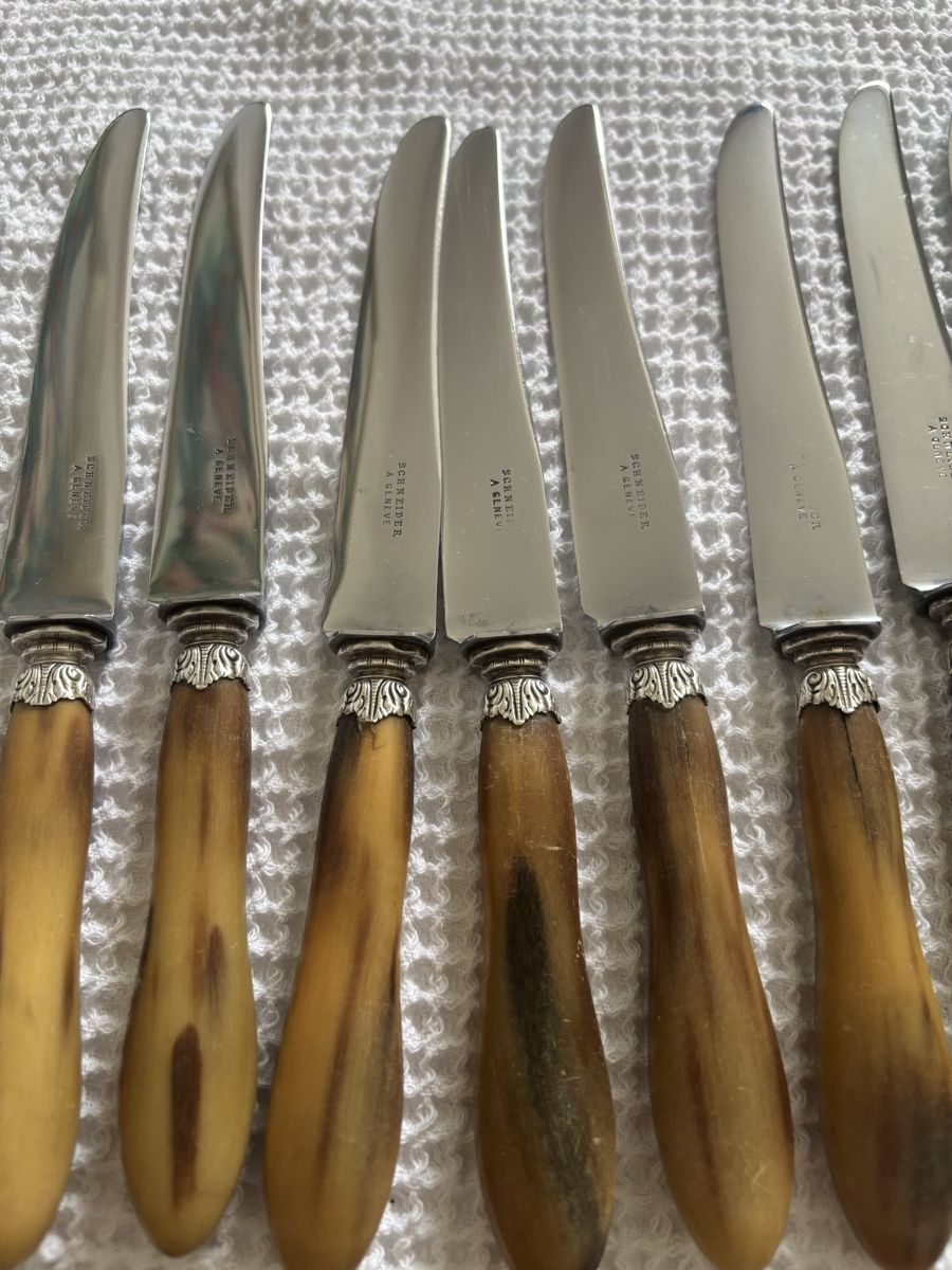 Messer: 11 Couteaux Schneider Genève. – Gebraucht aus Genève von ati_tj8f 1
