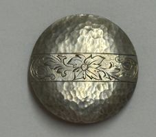 antike schöne Silberbrosche, 800 Silber, Trachtenschmuck