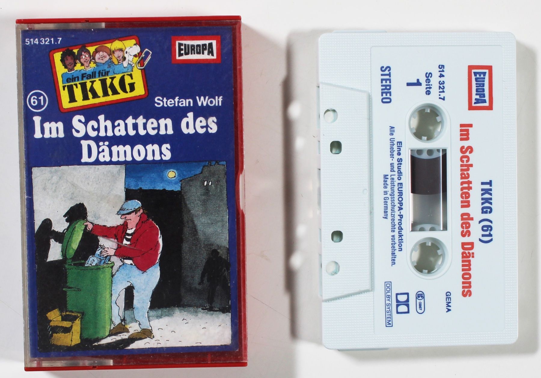 Musicassette: MC TKKG - Im Schatten des Dämons - Folge 61 – Usato da Brüttisellen venduto da Collector-Corner 1