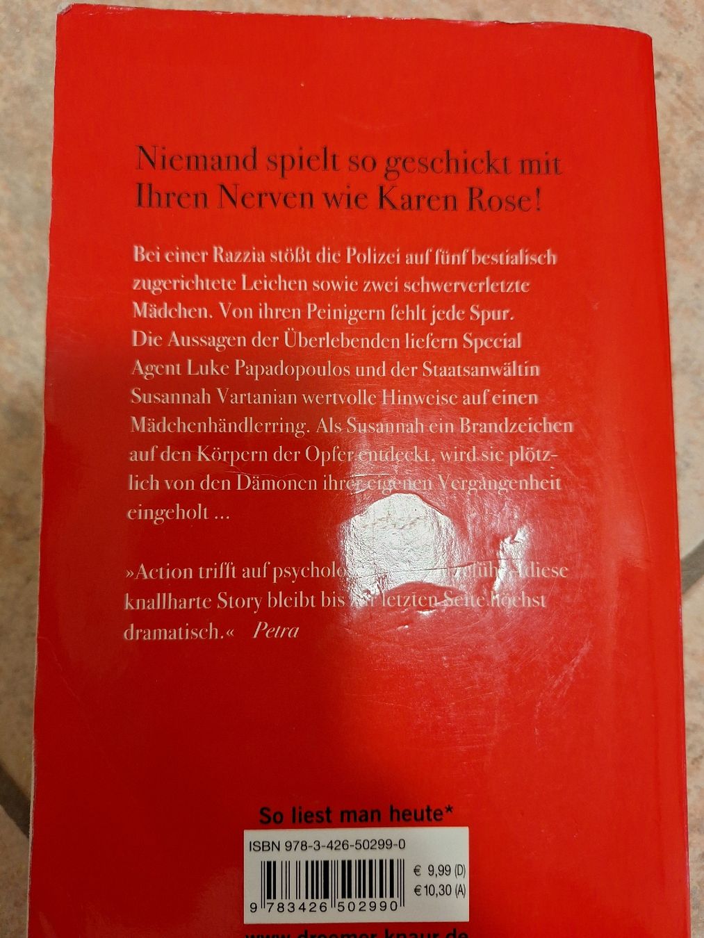 Libri: Karen Rose Todesspiele – Usato da Samstagern venduto da Luzern92 1