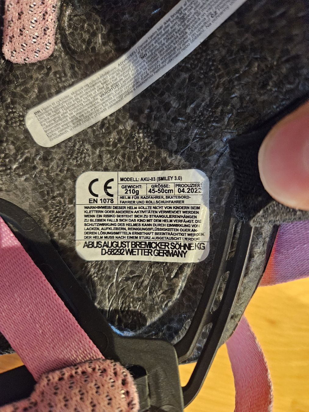 Abus Caschi: ABUS Kinderhelm (Mädchen), Grösse 45-50 cm – Usato da Muri AG venduto da Sunhill82 4