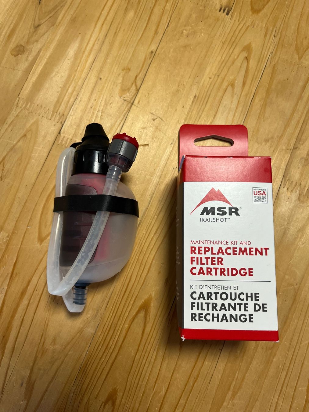 Installations sanitaires: MSR Trailshot Filter with Replacement Filter Cartidge – D'occasion à Leysin par nevin.mccallum