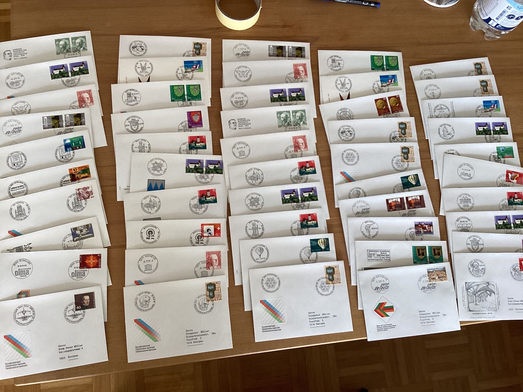 Tutti i francobolli: sonderstempel briefmarke – Usato da Reinach BL venduto da andreas_mueller
