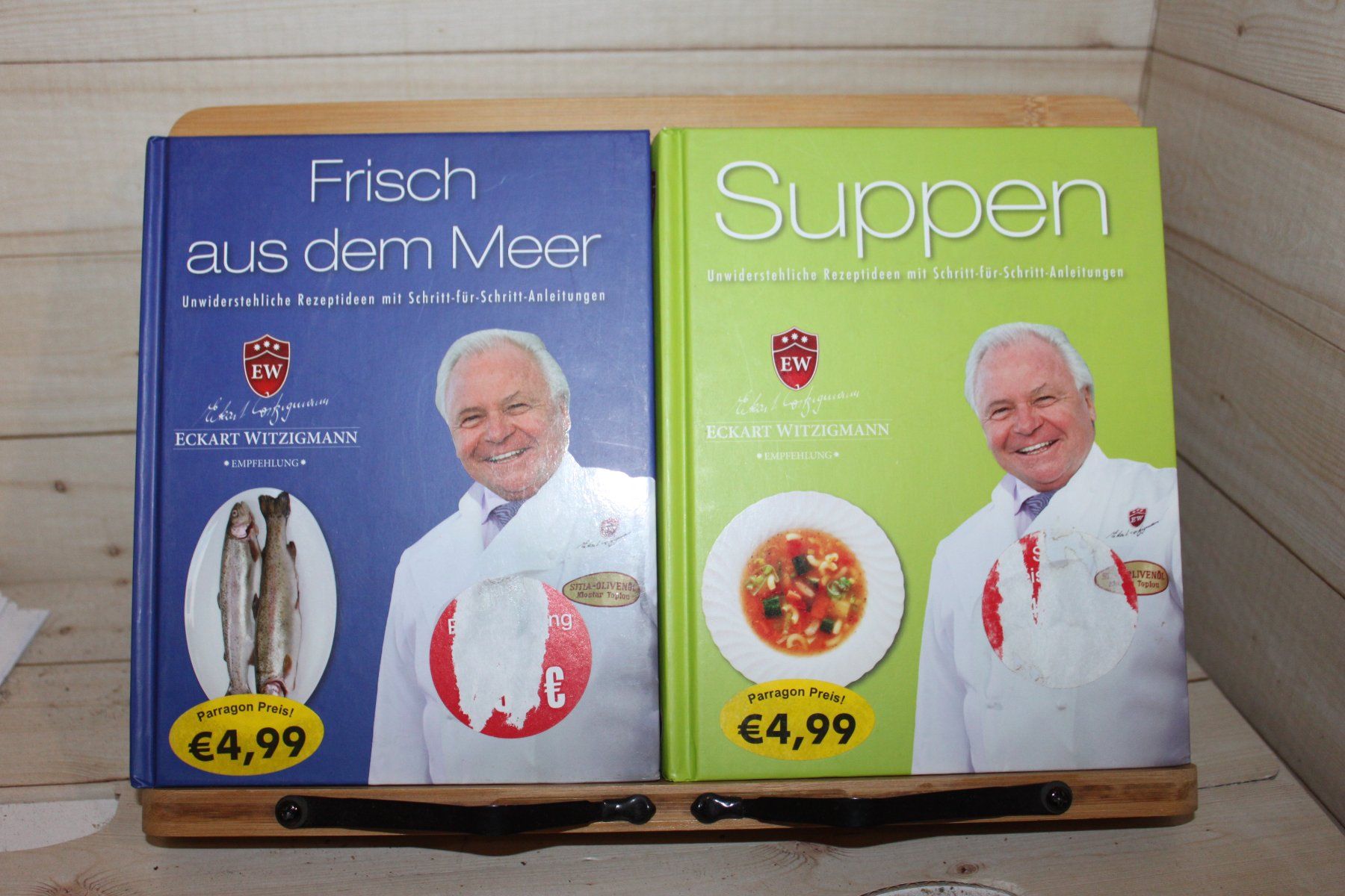 Libri: Eckart Witzigmann - 4 Kochbücher im Kleinformat – Usato da Urdorf venduto da Buchprofi 2